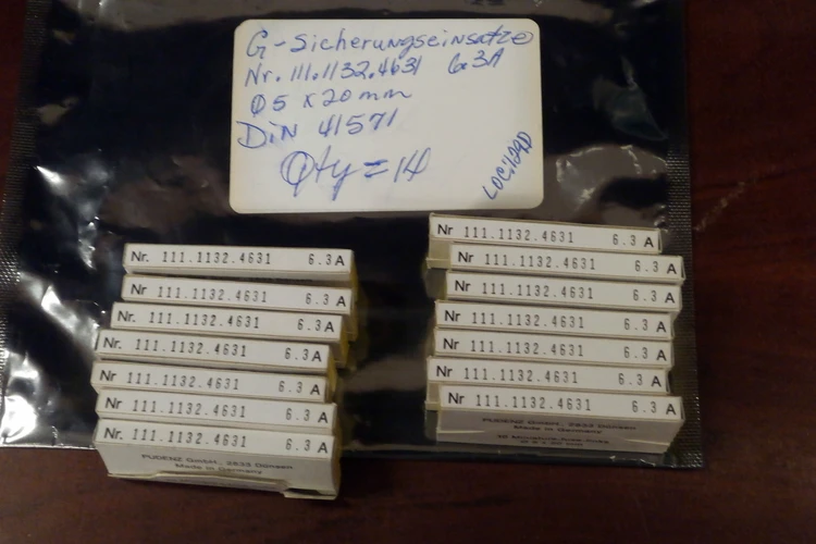 New | in-Stock G-Sicherungseinsatze 111.1132.4631 (41571) Miscellaneous Equipment (Electrical & Power) Arizona US | ASSET CONVERSION SPECIALISTS, INC. #306863