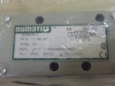NEW NUMATICS IS05599/2