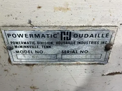 Used POWERMATIC 87 Vertical Band Saws Ohio US | HGR 24 #1495299