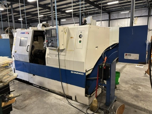 Used 2001 Daewoo Puma 300B CNC Lathes New Jersey US | Machinery Values #1333406