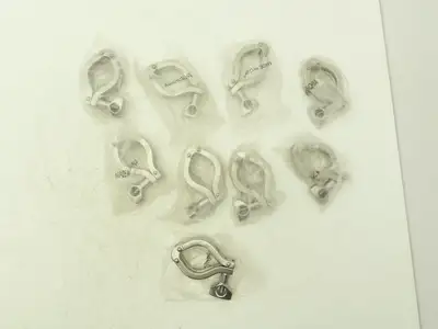 Dixson 13MHHM-DP100150 Sanitary Squeeze Clamp 1" to 1-1/2" Pipe Lot of 9
