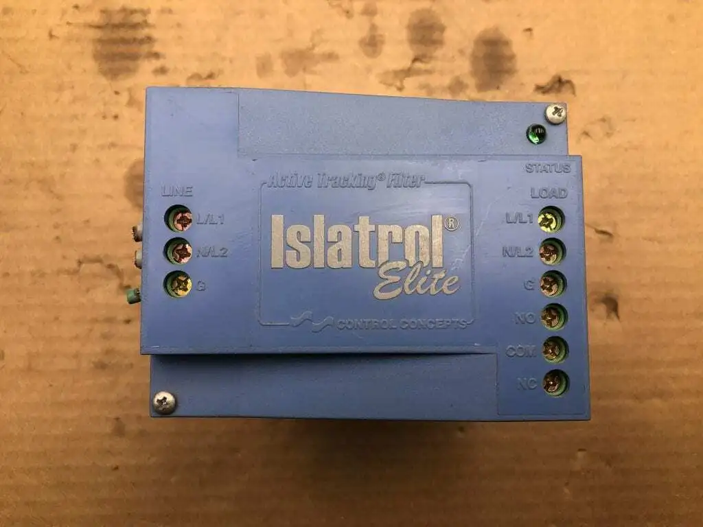 Control Concepts IE-110 Islatrol Elite Active Tracking Filter 120VAC 47-63Hz