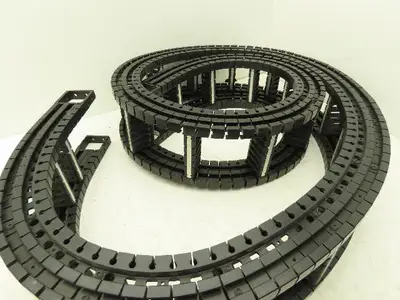 Kabelschlepp Energy Chain Cable Carrier 3.5"W x 1.5"H x 9'L 14' 9" Working Length