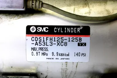 USED SMC CDS1FH125-125B-A53L3-XC8