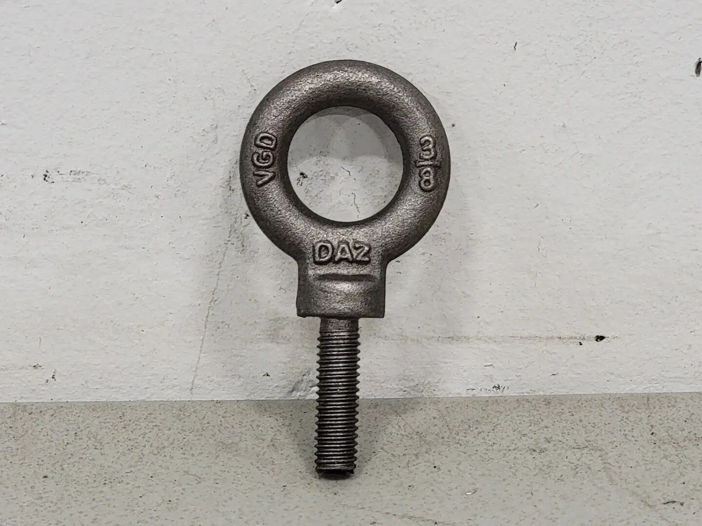 3/8" Machinery Eye Bolt, VGD DAZ, Carbon Steel (Box of 55)