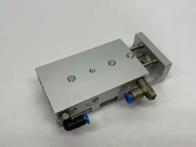 USED FESTO PNEUMATIC MINI SLIDE ACTUATOR 10MM BORE 50MM STROKE 8085120