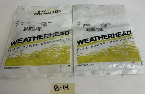 NEW Weatherhead 1110X3