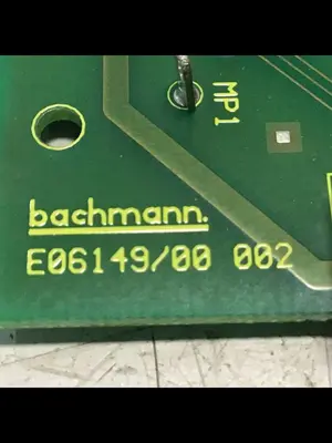 USED BACHMANN ELECTRONIC E06149/00 002