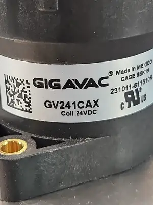 GIGAVAC GV241CAX Electromechanical Contactor (BIN641)