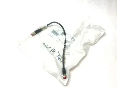 USED BECKHOFF DOUBLE ENDED POWER CABLE M8 4-POS MALE TO FEM