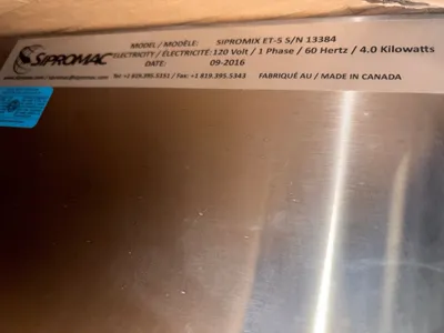 USED SIPROMAC SIPROMIX ET-5