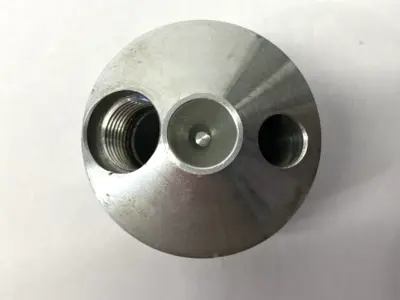 USED PLASMA TREAT NOZZLE HEAD BASE PLATE