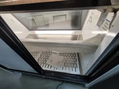 New | in-Stock Hussmann Unused Hussmann NAV-4 - High Volume Service Deli Case Curved Glass Merchandiser Display Refrigerators Illinois US | Falcon Restaurant Supply #1373661
