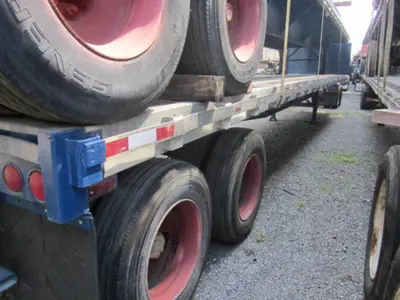 Used UTILITY 45′ ALUMINUM COMBO Flatbed Trailers Florida US | USA Transequipment #1542484