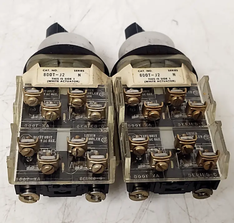 Used Allen-Bradley 800T-J2 Switch Parts Kentucky US | Edwards Industrial Repair #1017762