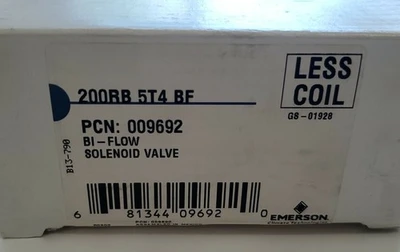 NEW EMERSON FLOW CONTROLS 009692