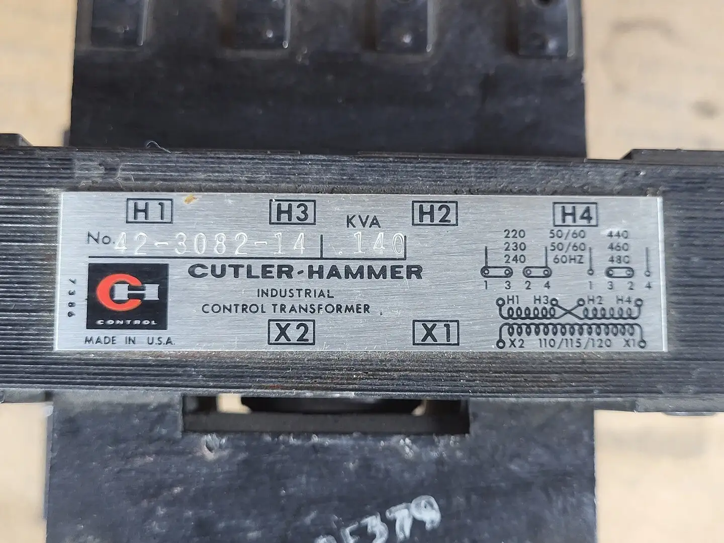 Used CUTLER-HAMMER 42-3082-14 Transformers British Columbia CA | Lenmark #408975