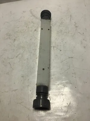 1″ FNPT Port Block Style Inline Flowmeter psi 15 GPM Acrylic