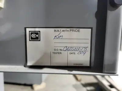 Low Voltage PDC / Switchgear Section, 4000A Magnum DS Breaker, 600V 3PH