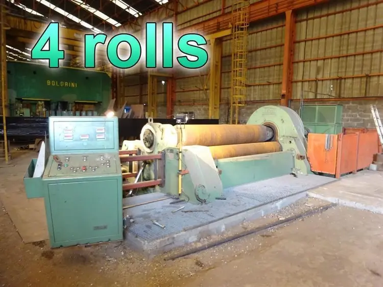 Used LISSE CH 35/40 3100 X 50 MM Angle Bending Rolls | Apt International N.V #365037