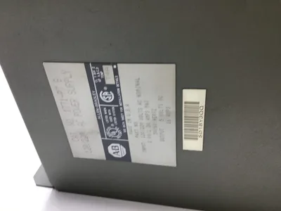 Allen-Bradley 1771-A2B 8 Slot I/O Chassis PLC Processor Power Supply & Cards Key