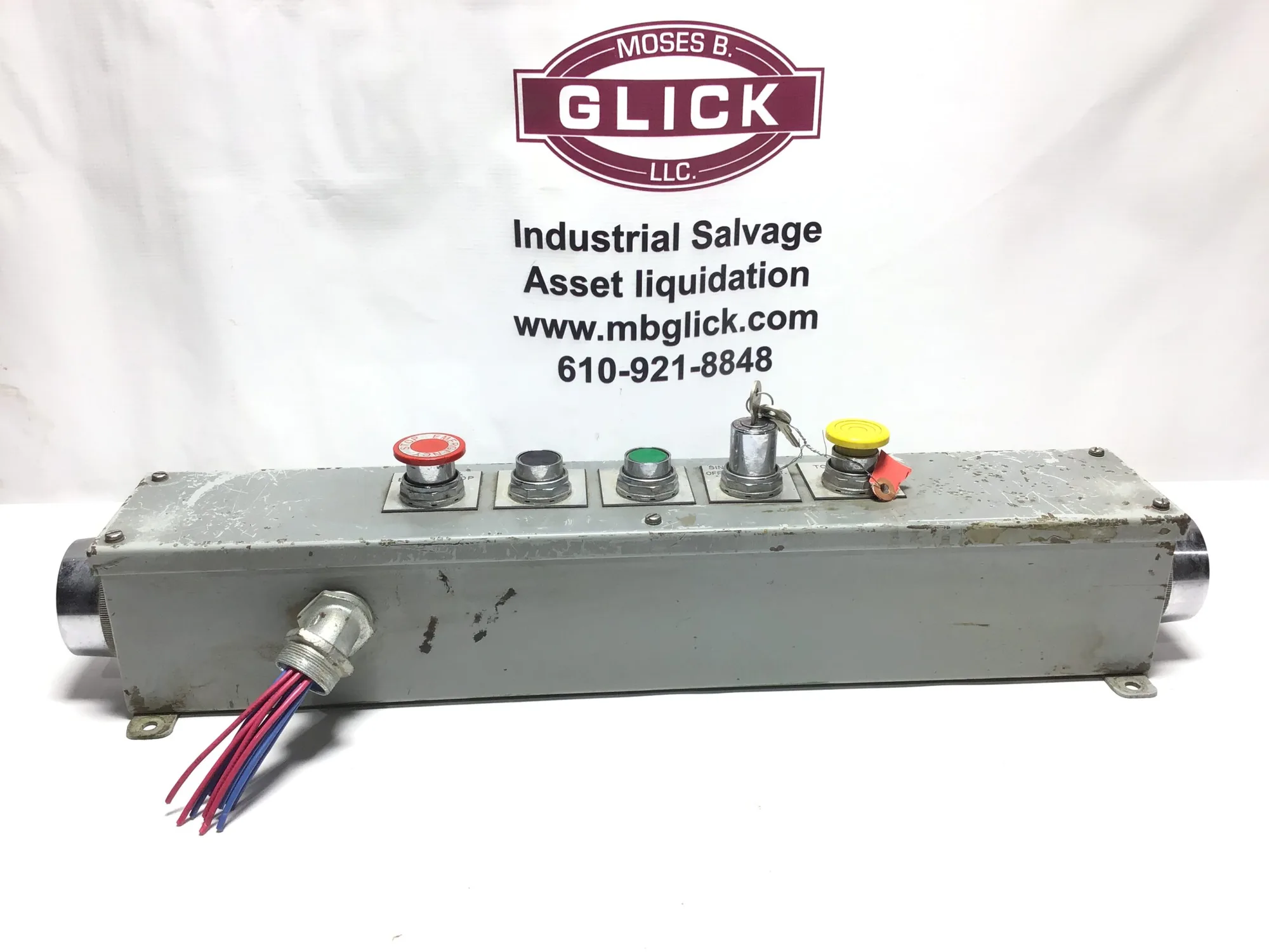 Unbranded Industrial Control Panel / Push Button Switch Station