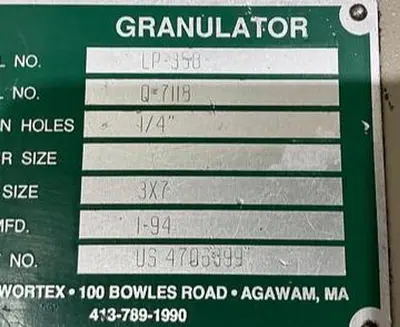 USED CONAIR WORTEX LP-350