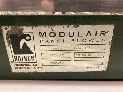 Used ROTRON ROTRON MB9200 HVAC Parts and Equipment | Surplus Asset Holdings #1197844