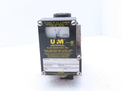 UFM F02GM-3-250V.9-M3WR-PC5-.2D Universal Flow Meter Type 4 Monitor 3/8" NPT