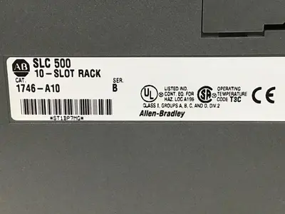 USED ALLEN BRADLEY 1746-P2 SER C / 1746-A10 SER B