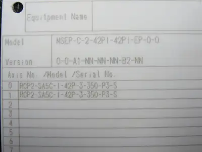 IAI MSEP-C-2-42PI-42PI-EP-0-0 Position Controller for Robo Cylinder 24VDC