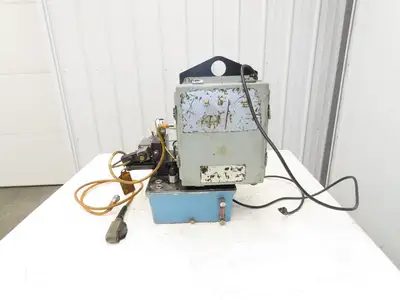 Vektek Vector Flo Hydraulic Manual Workholding Pump Power Pack 2.5gal 5000psi