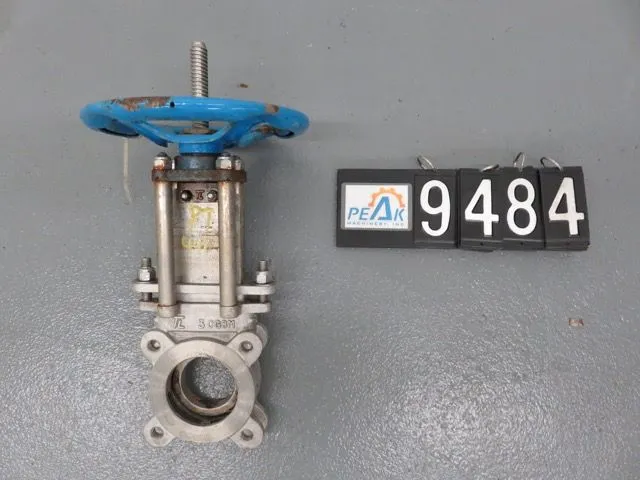 TL 3"-150 knife gate valve, hand wheel operated