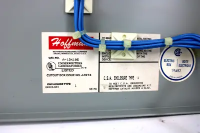 USED HOFFMAN A-12N106