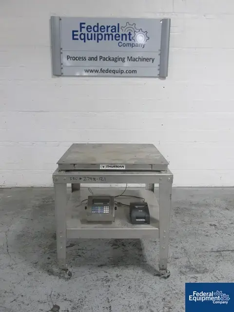 Used Thurman 36" x 36" Thurman Scale, Portable Scales Ohio US | Federal Equipment Company #126058