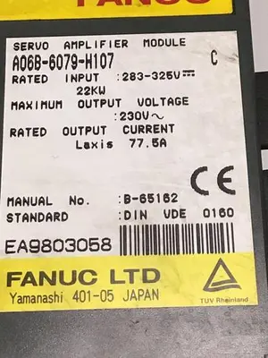 USED FANUC A06B-6079-H107