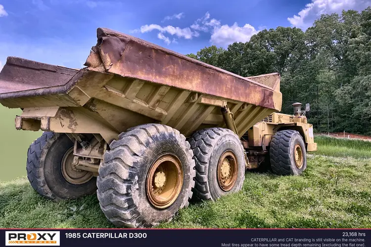 Used 1985 CATERPILLAR D300 Articulated Dump Trucks Virginia US | Proxy Equipment #1378239