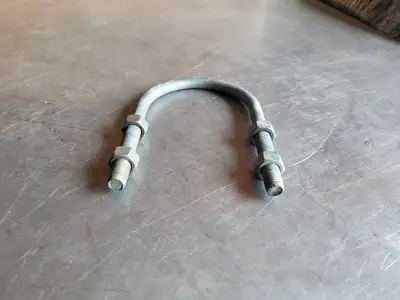 4.8" ID 6.5" OD U Bolt W/ 4 Hex Bolts