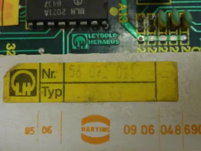 USED LEYBOLD HERAEUS 4 275-0164/A