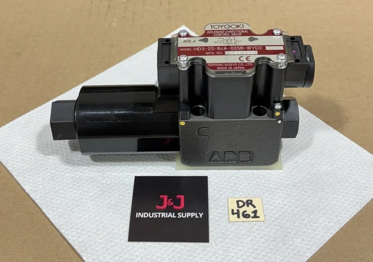 New | in-Stock Toyooki Kogyo HD3-2S-BcA-025B-WYD2 Valves/Fittings Indiana US | J&J Industrial Supply #523734