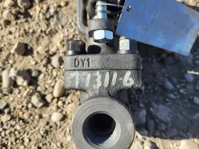 1/2" Class 800 Gate Valve API 602