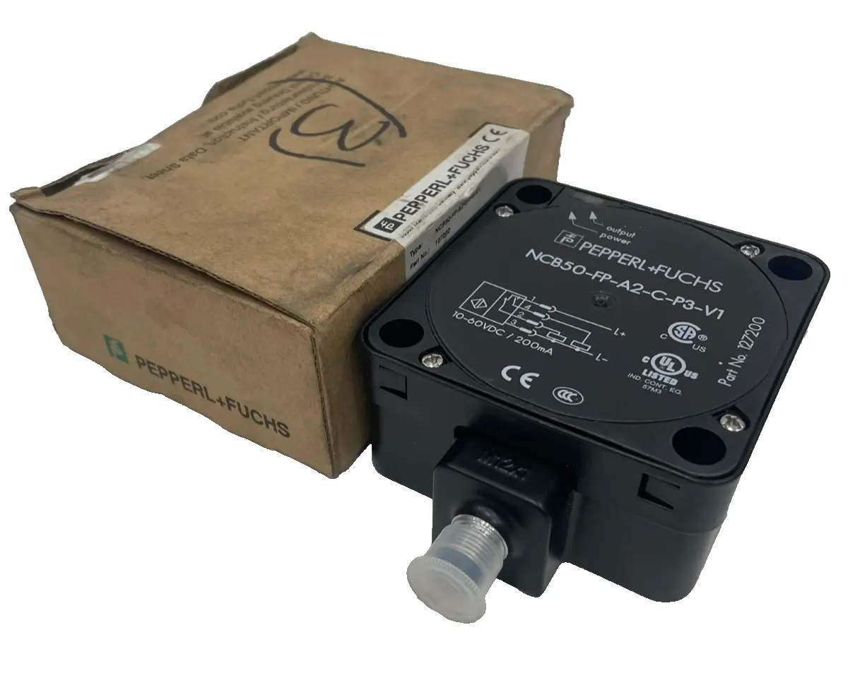 NEW PEPPERL+FUCHS NCB50-FP-A2-C-P3-V1 INDUCTIVE SENSOR 127200