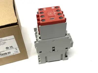 USED ALLEN BRADLEY SER. A GUARDMASTER SAFETY CONTACTOR 3 NO MAIN