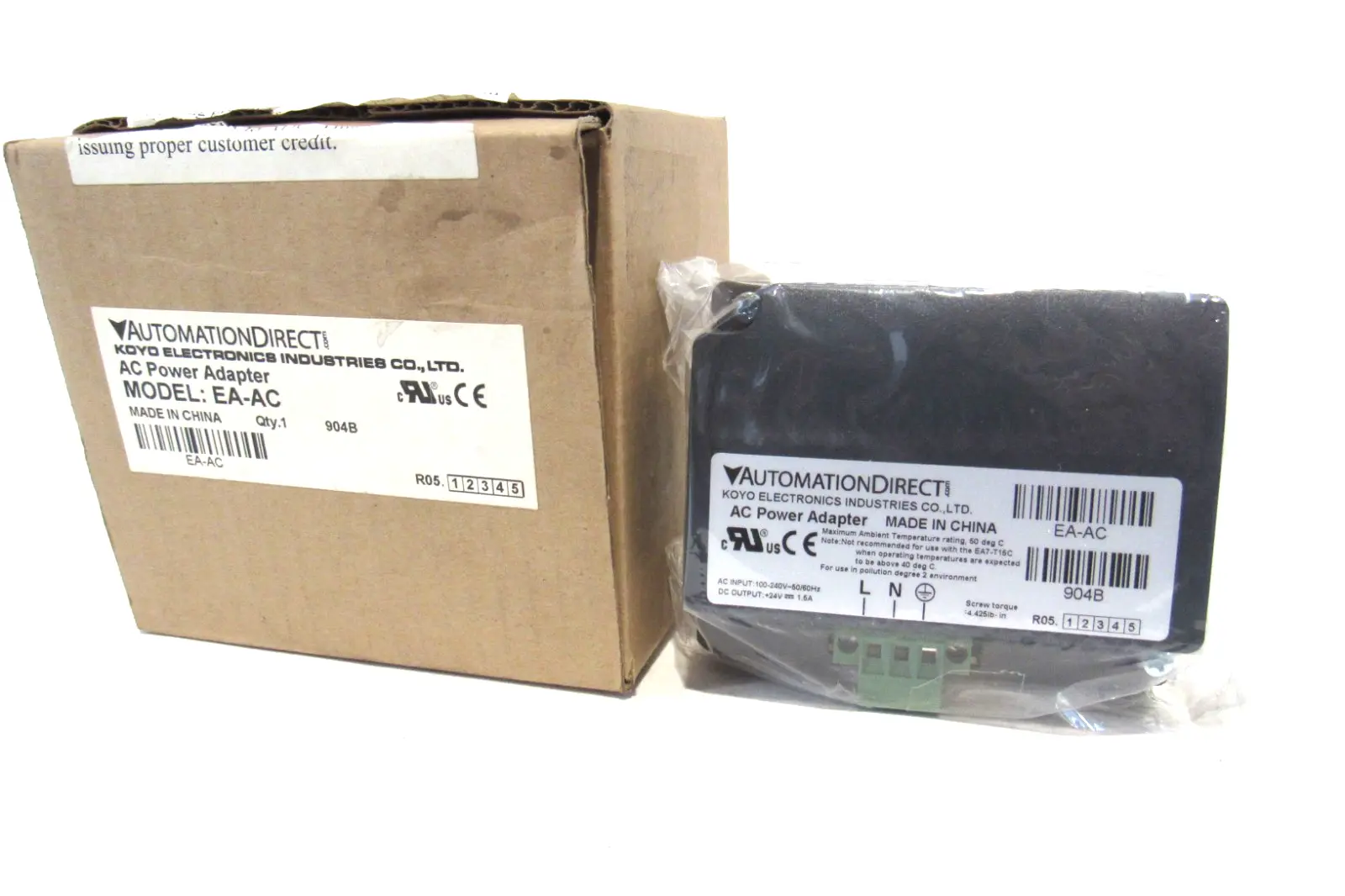 NEW AUTOMATION DIRECT EA-AC POWER ADAPTER EAAC