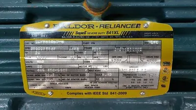 USED BALDOR-RELIANCE 841XL