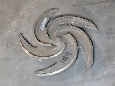 5-Vane Impeller 316SS, W4701-1, 0-5266P-A