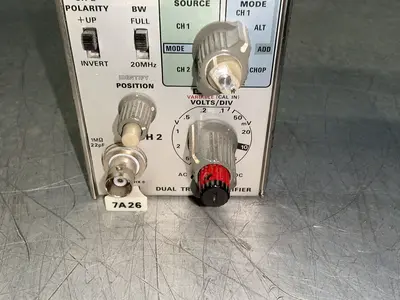 Used TEKTRONIX 7A26 Oscilloscope Accessories Ohio US | HGR 24 #1463414