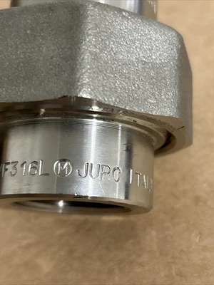 A182 F316 JROT Mega Italy 1” 3000 SP83 NNB + Warranty