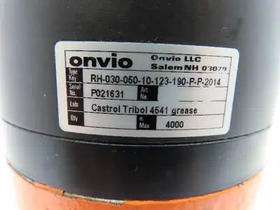 Onvio RH-030-050-10 Planetary Gear Reducer RH Type 30:1 Ratio 32mm Shaft