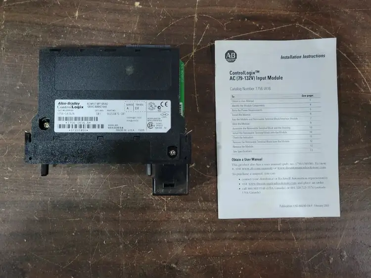 New | in-Stock ALLEN-BRADLEY 1756-IA16 Misc Electrical & Power Parts British Columbia CA | Lenmark #252295